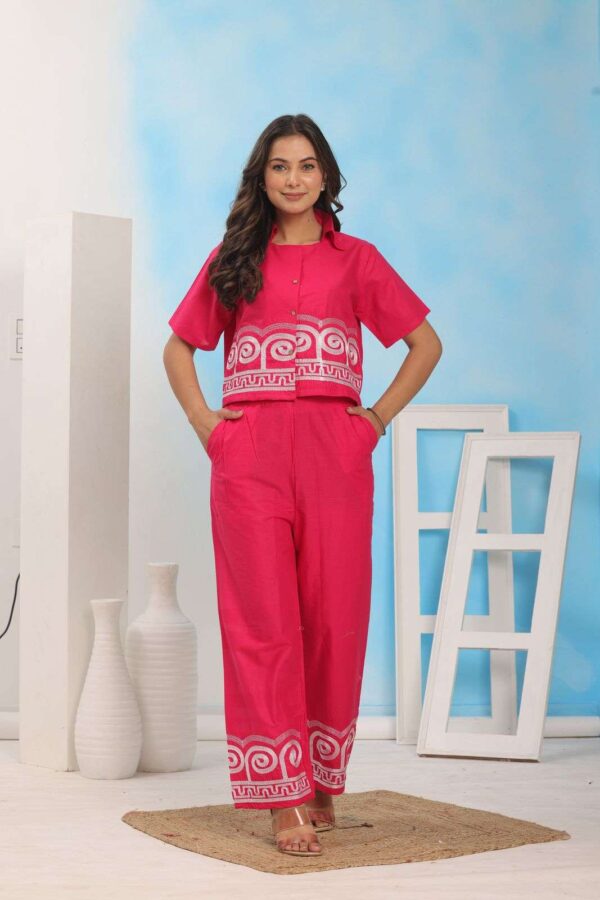 Stylish Ease ? Printex Cotton Dress with Embroidery Details (XL) - Image 7